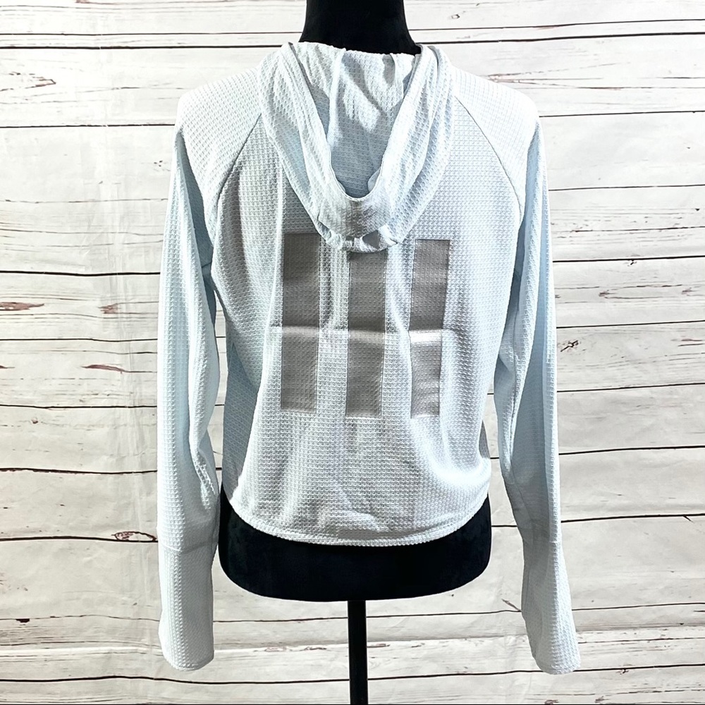 Addidas Women's Adapt to Chaos Hoodie Blue Size S